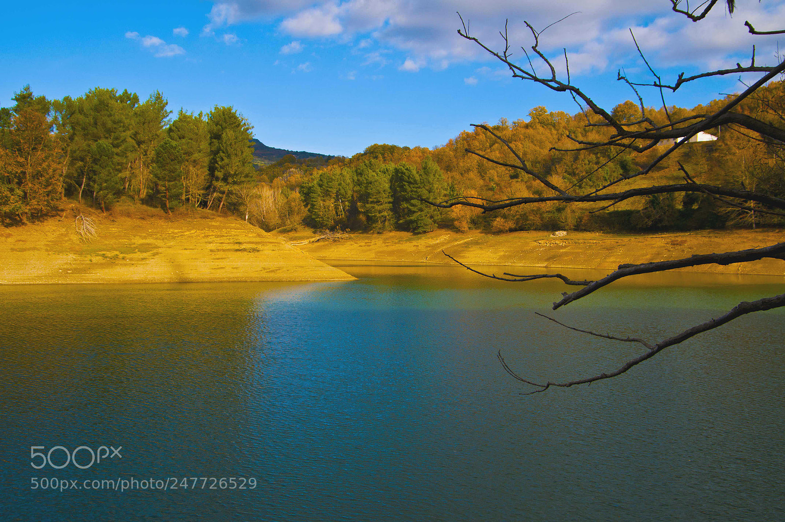 Nikon D300 sample photo. Pertusillo water dam photography