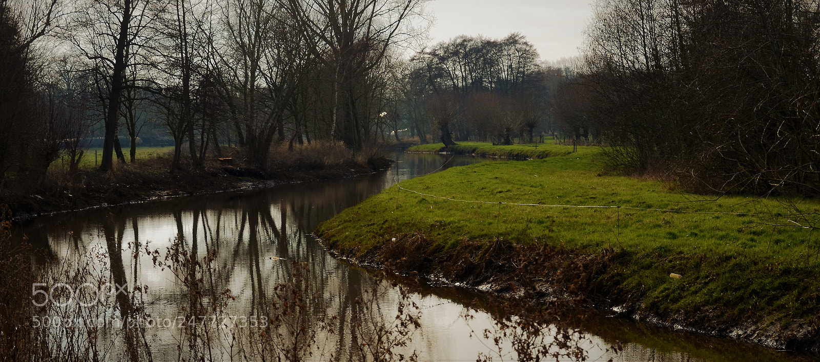 Nikon D5100 sample photo. River delme - curves photography