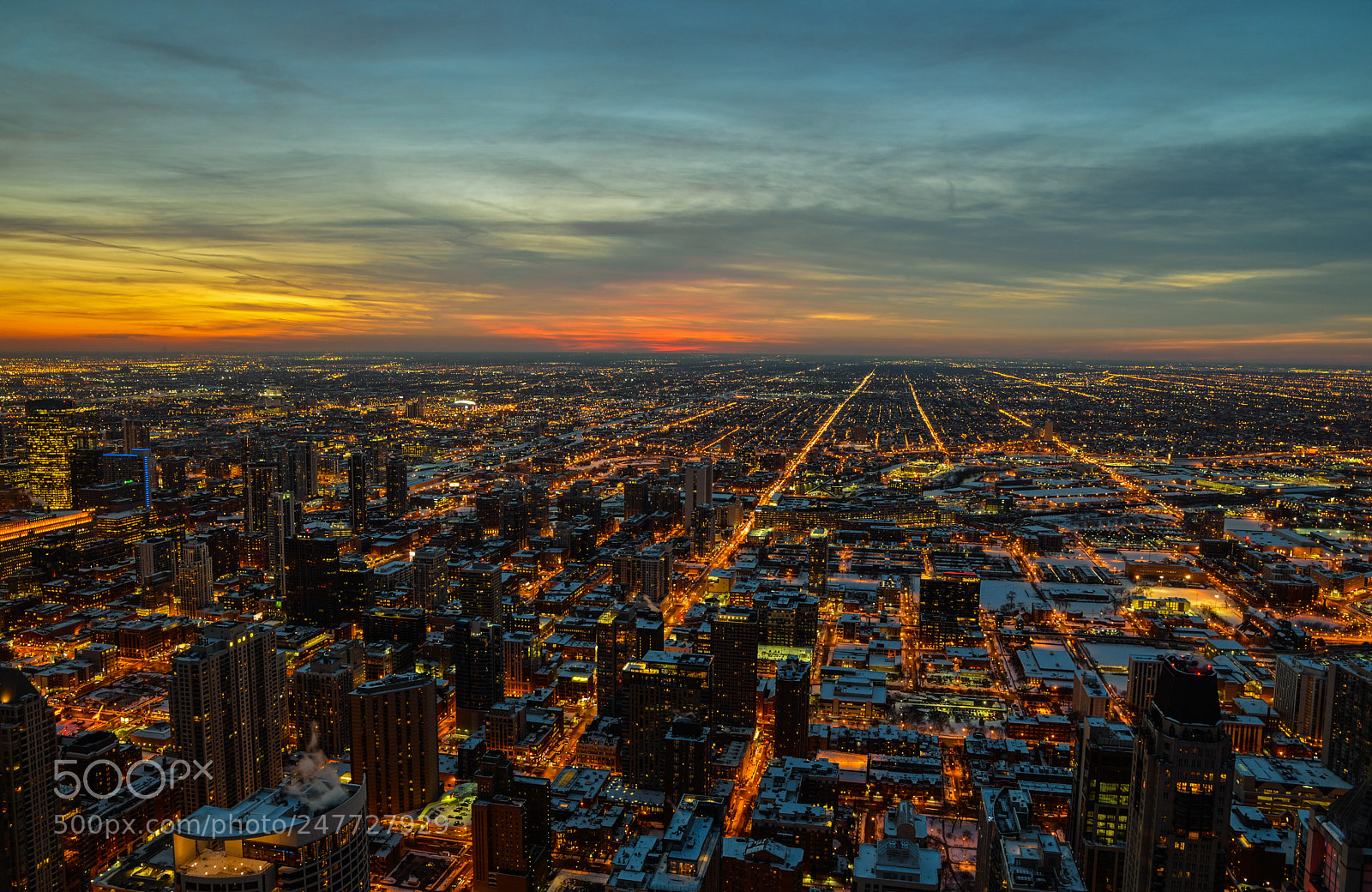 Nikon D610 sample photo. Chicago from 1000 feet (xvii) photography