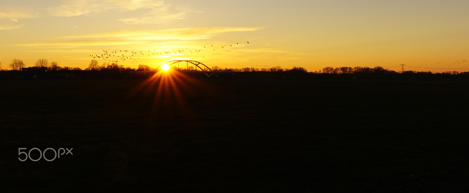 ZEISS Touit 12mm F2.8 sample photo. Noorderhogebrug freezing sunset 2 photography