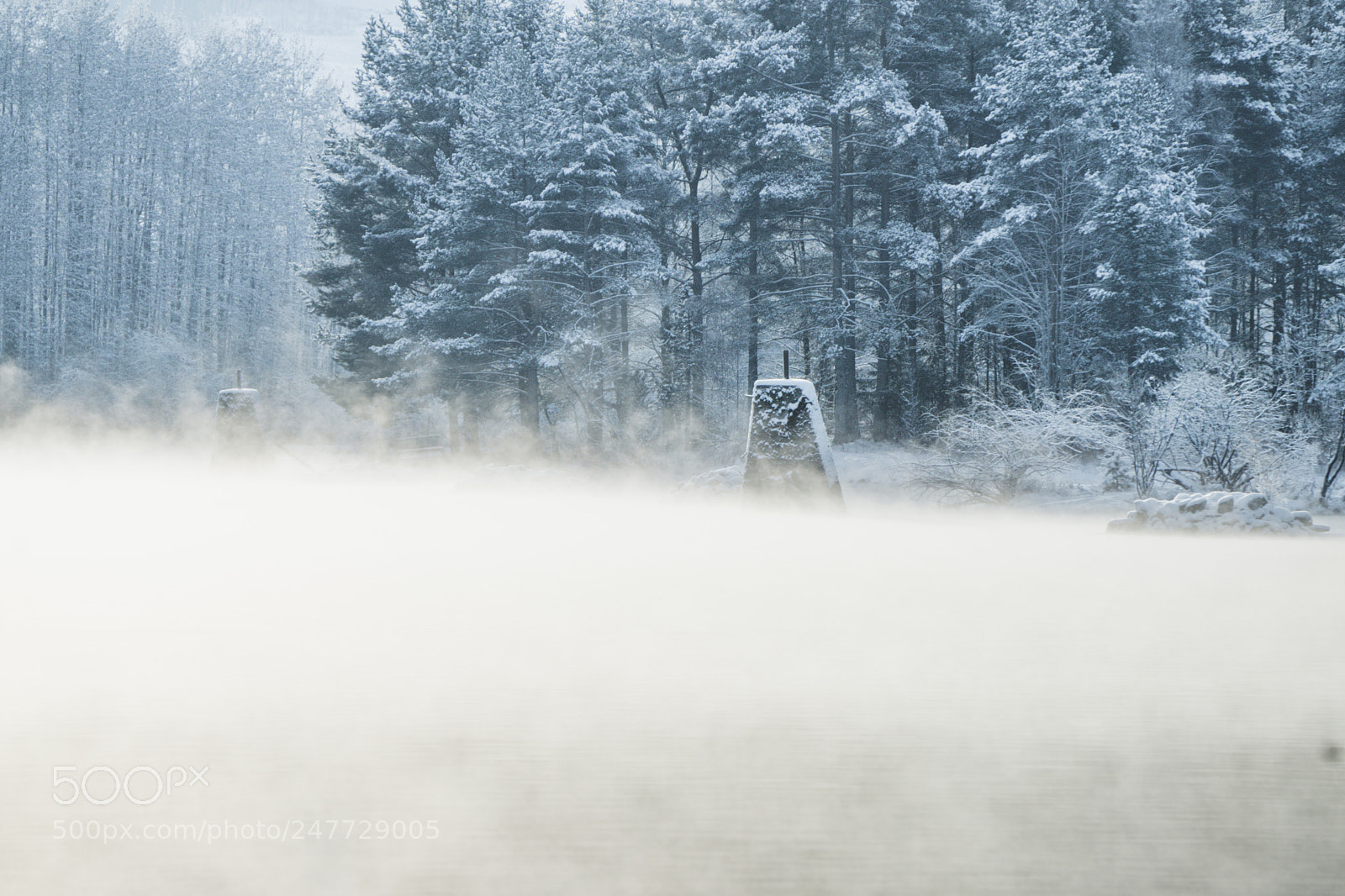 Sony a5100 sample photo. Frost smoke, norway photography