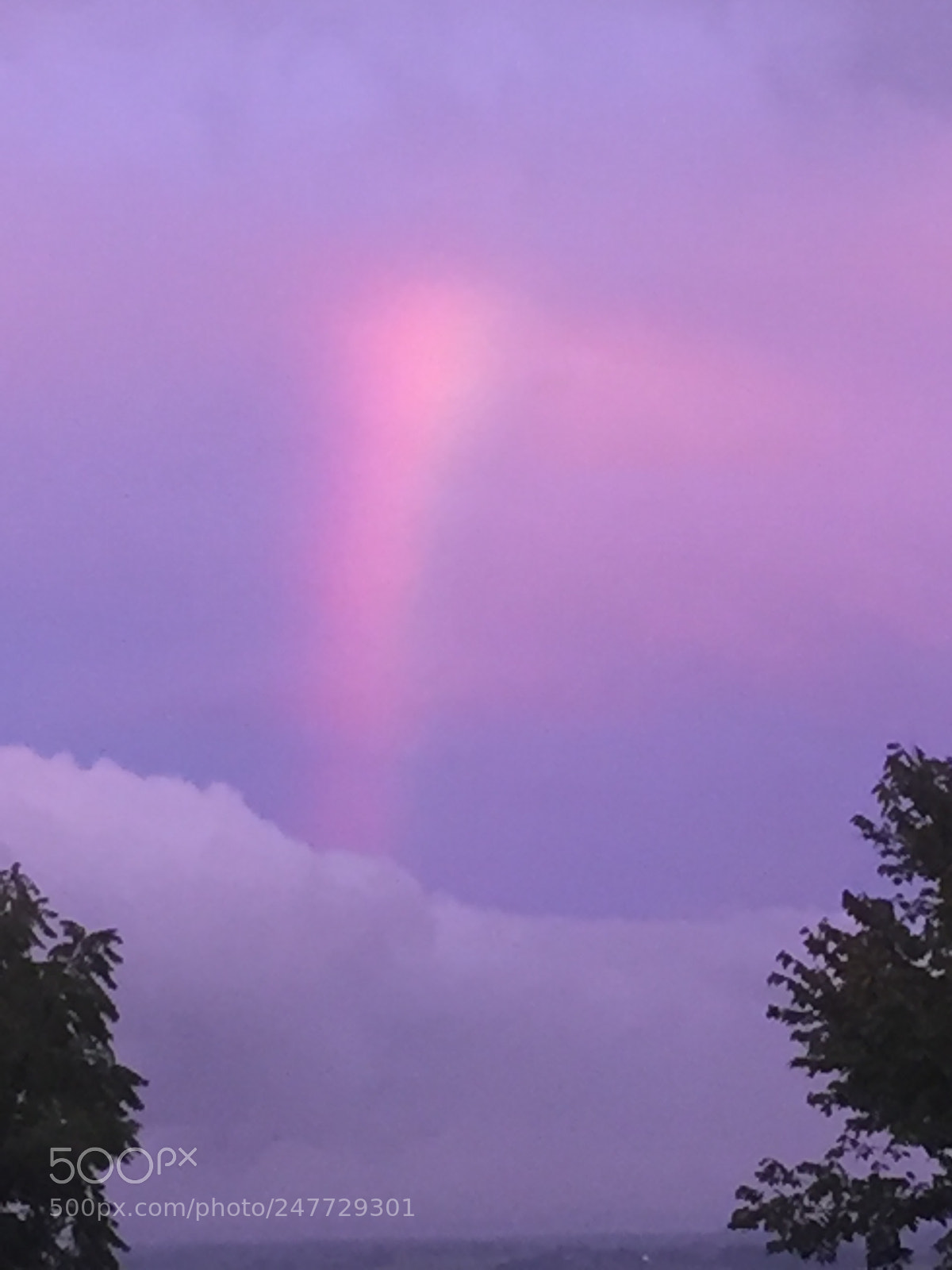 Apple iPhone 6 sample photo. Rainbow lightening photography
