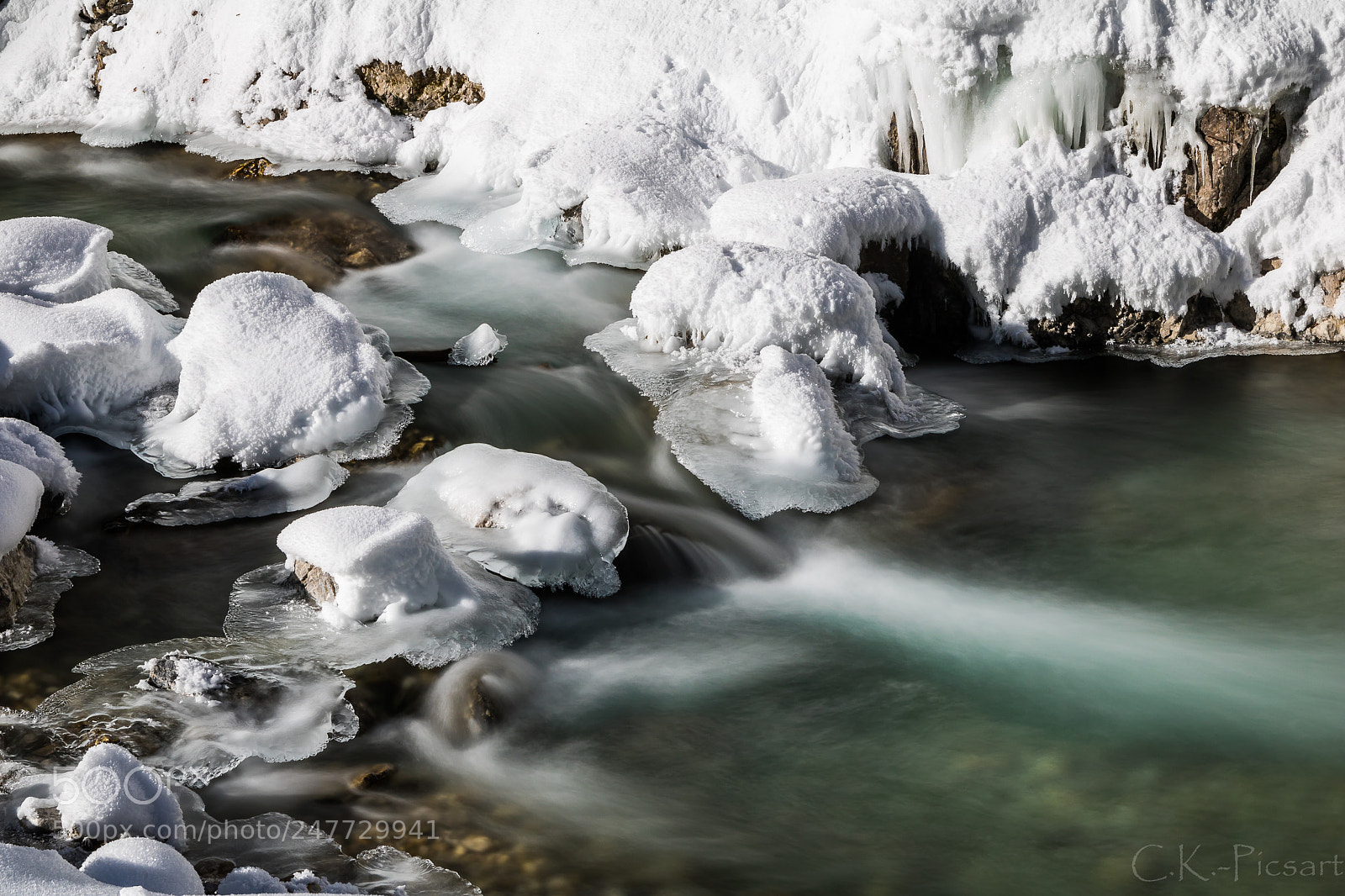 Canon EOS 760D (EOS Rebel T6s / EOS 8000D) sample photo. River partnach near garmisch photography
