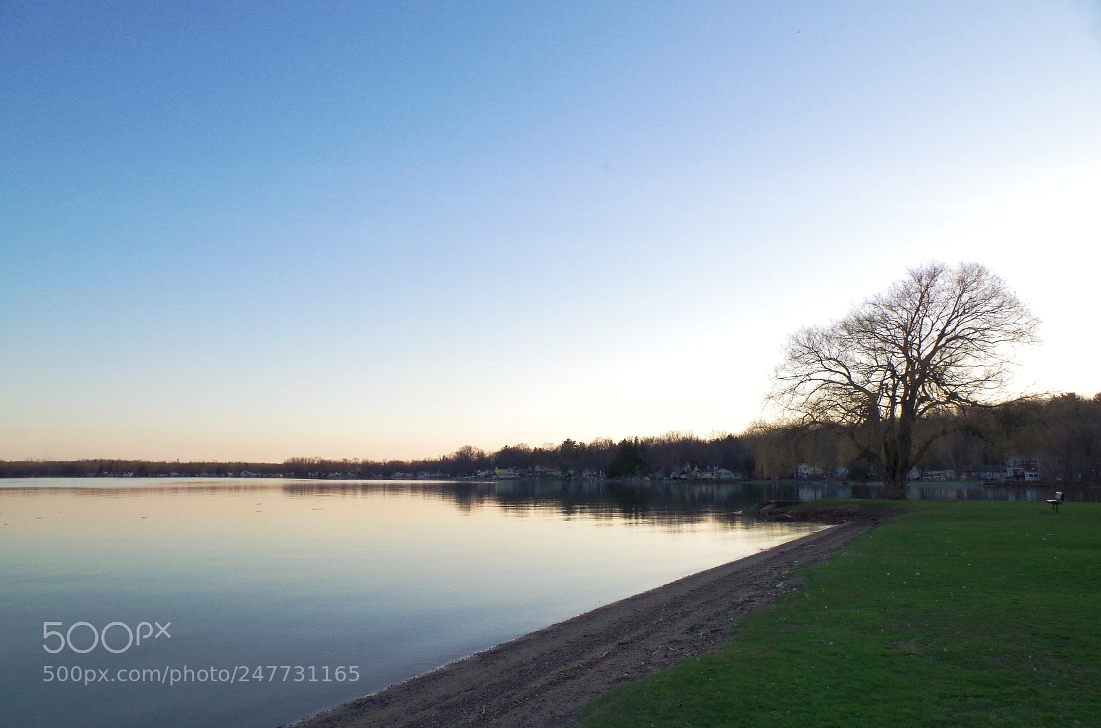 Pentax K-50 sample photo. Blue green lake photography