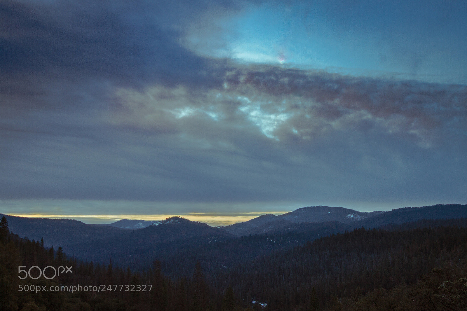 Canon EOS 7D sample photo. Sunrise view at yosemite photography