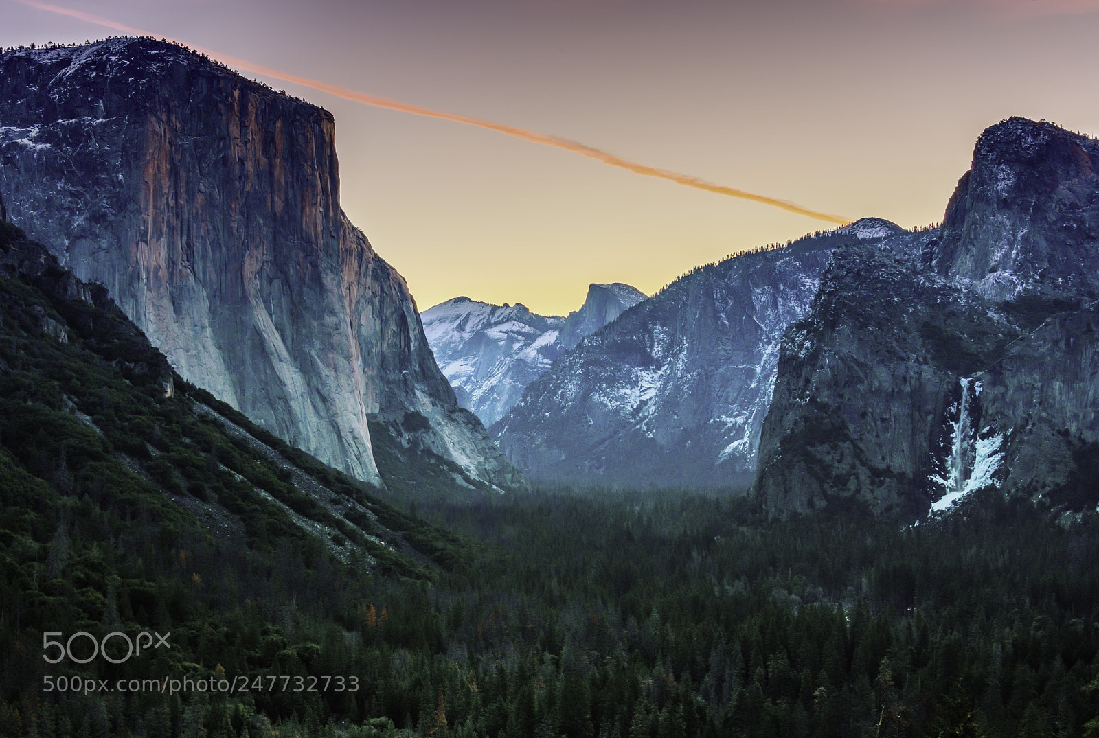 Nikon D810 sample photo. Tunnel view sunrise photography