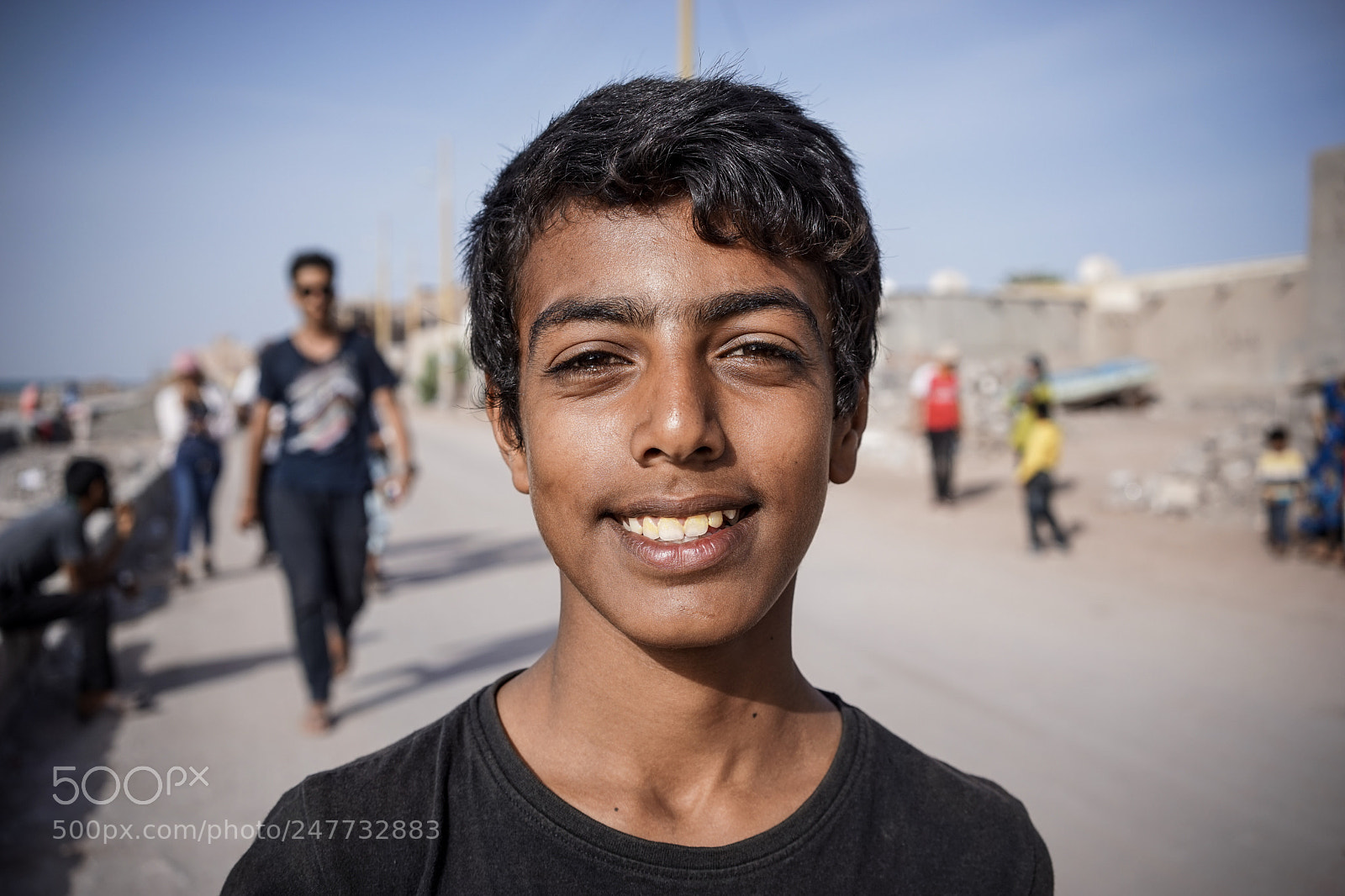 Sony a7 sample photo. His smile in hormuz photography