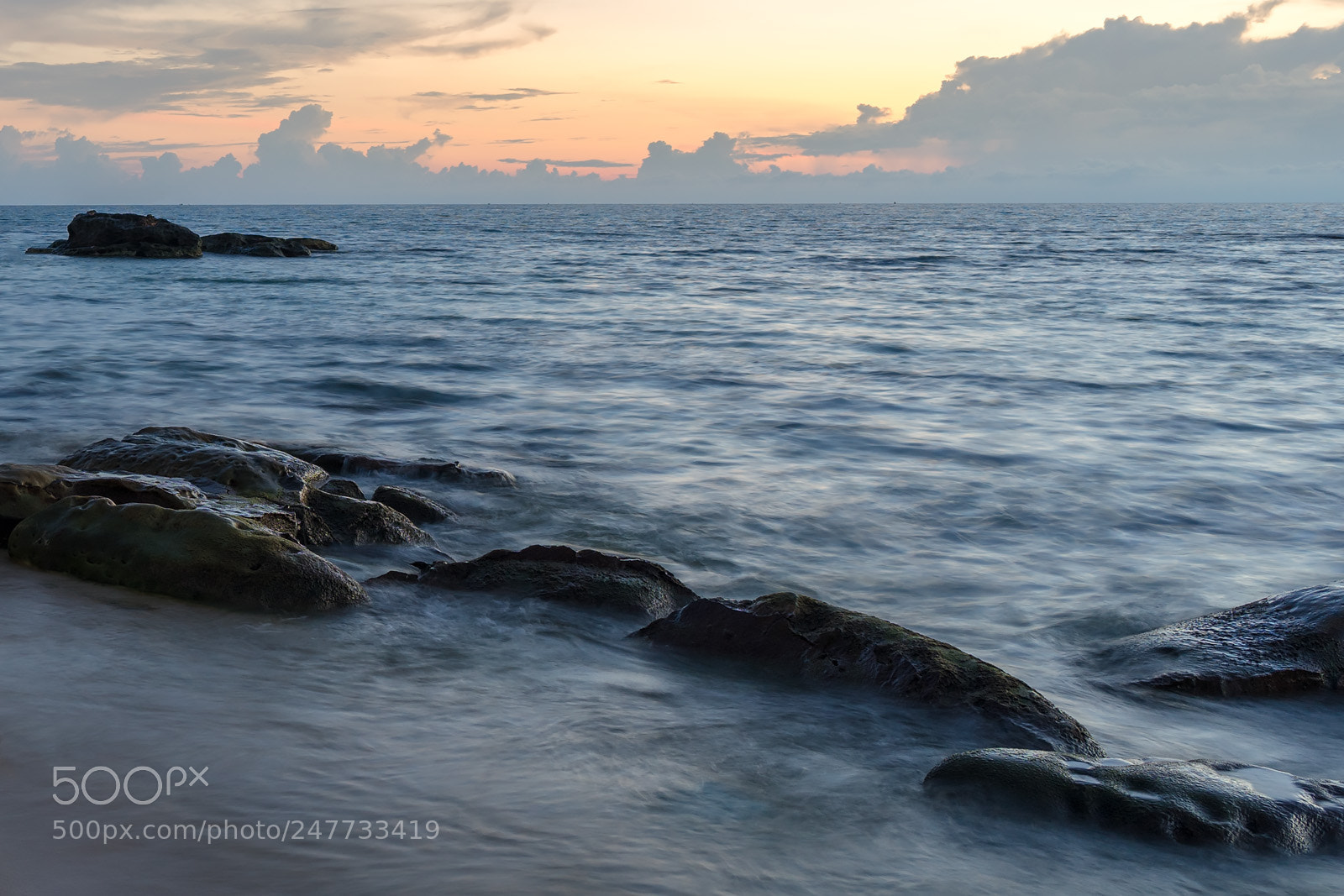 Sony a7 II sample photo. Evening tide photography