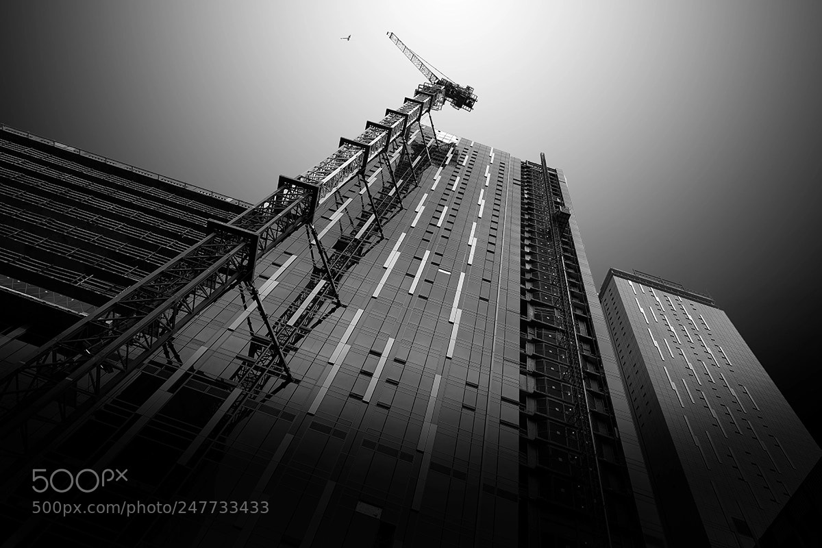 Fujifilm X-T1 sample photo. Crane bldg web photography