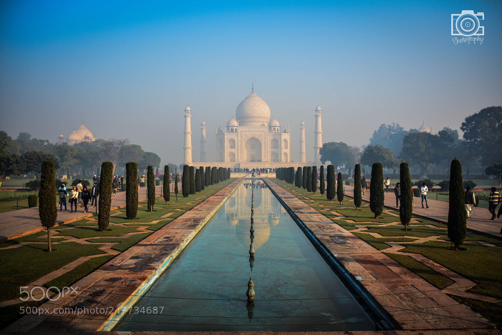 Nikon D5200 sample photo. The taj mahal photography