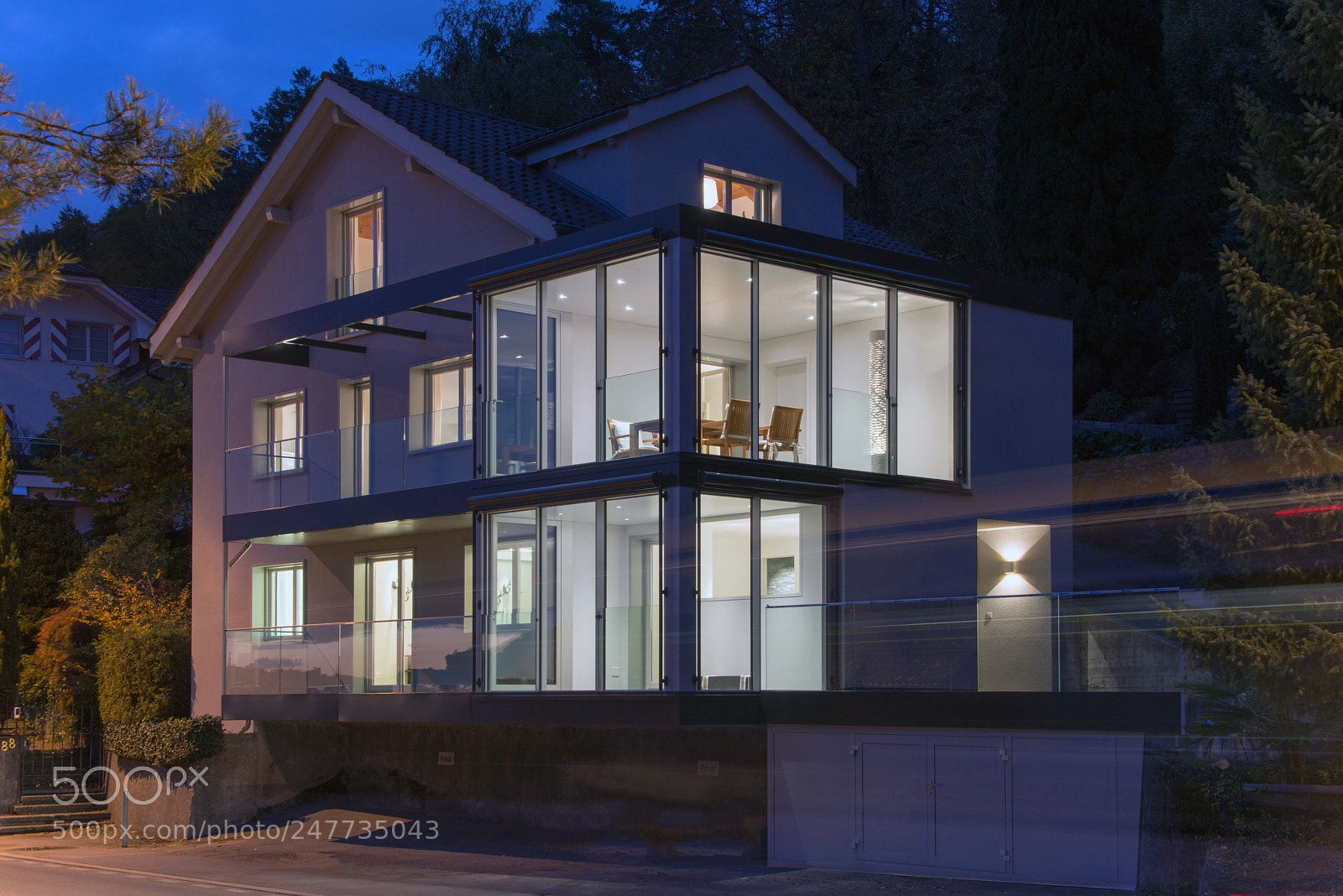 Nikon D800 sample photo. House by night photography