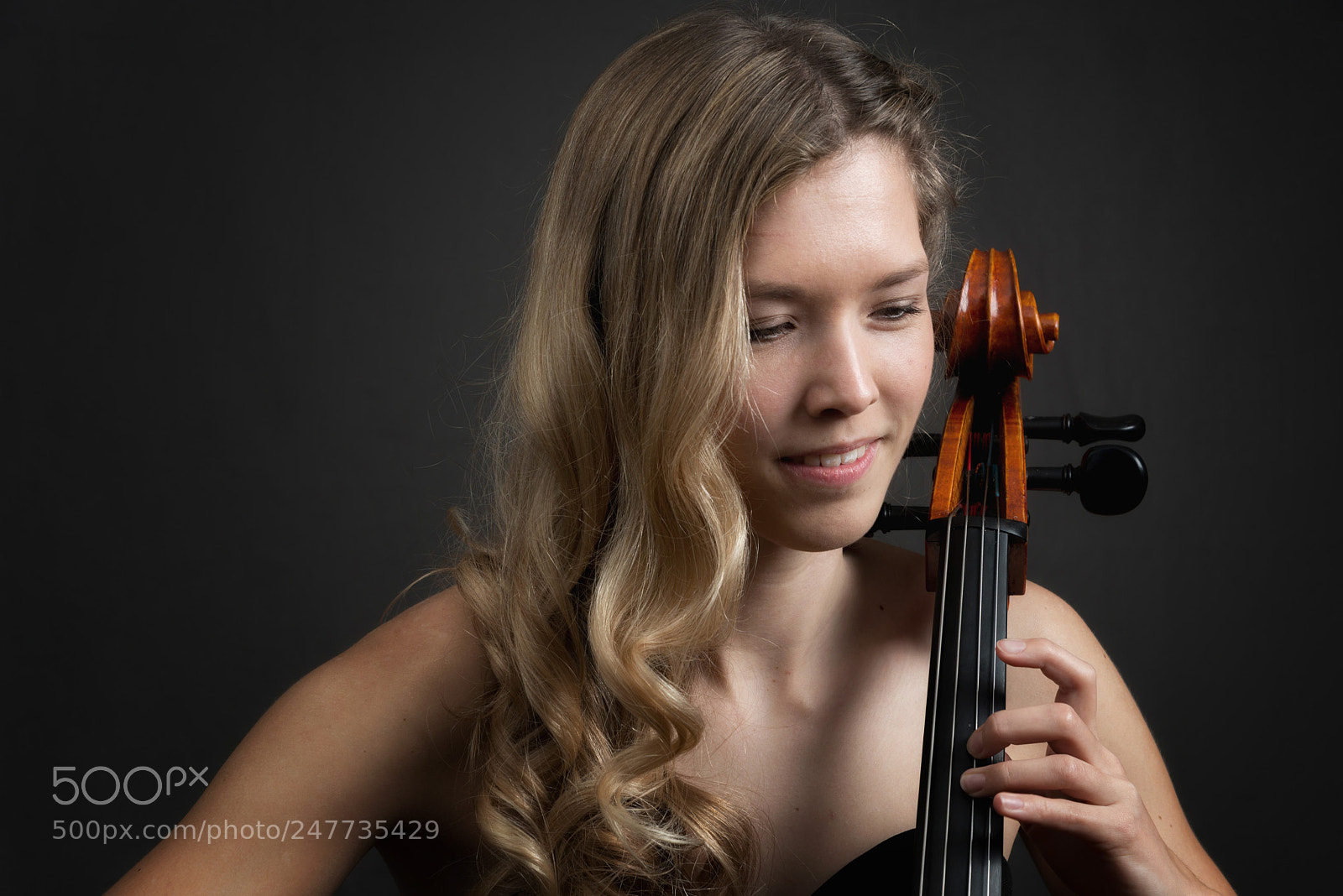 Nikon D800 sample photo. Girl with cello photography