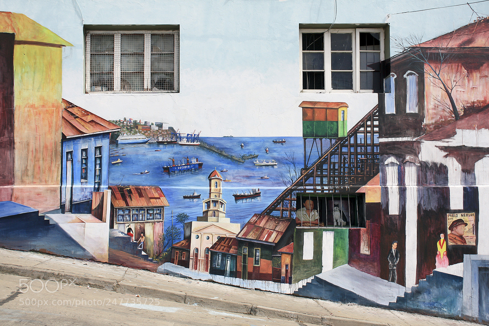 Canon EOS 450D (EOS Rebel XSi / EOS Kiss X2) sample photo. Graffiti in valparaiso photography
