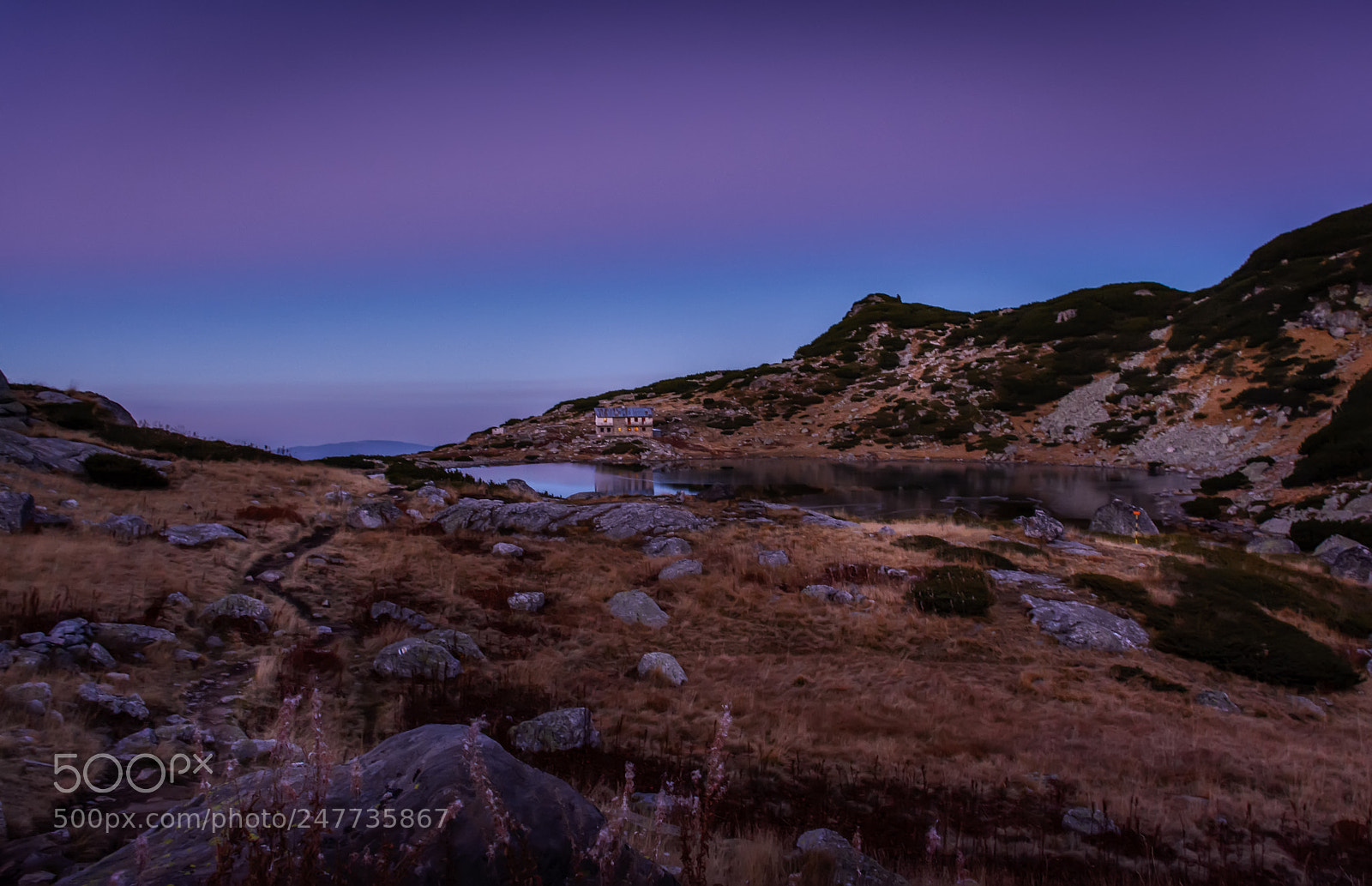 Nikon D7100 sample photo. Rila lakes hut photography