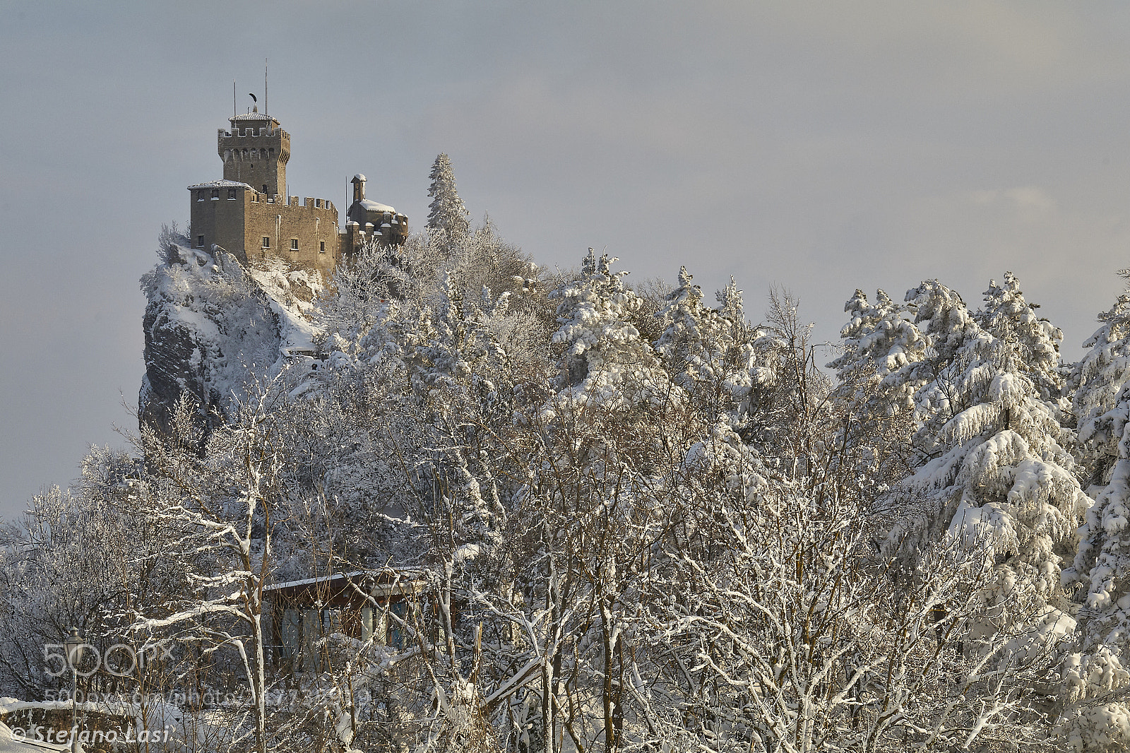 Canon EOS 80D sample photo. San marino - snow 2018 photography