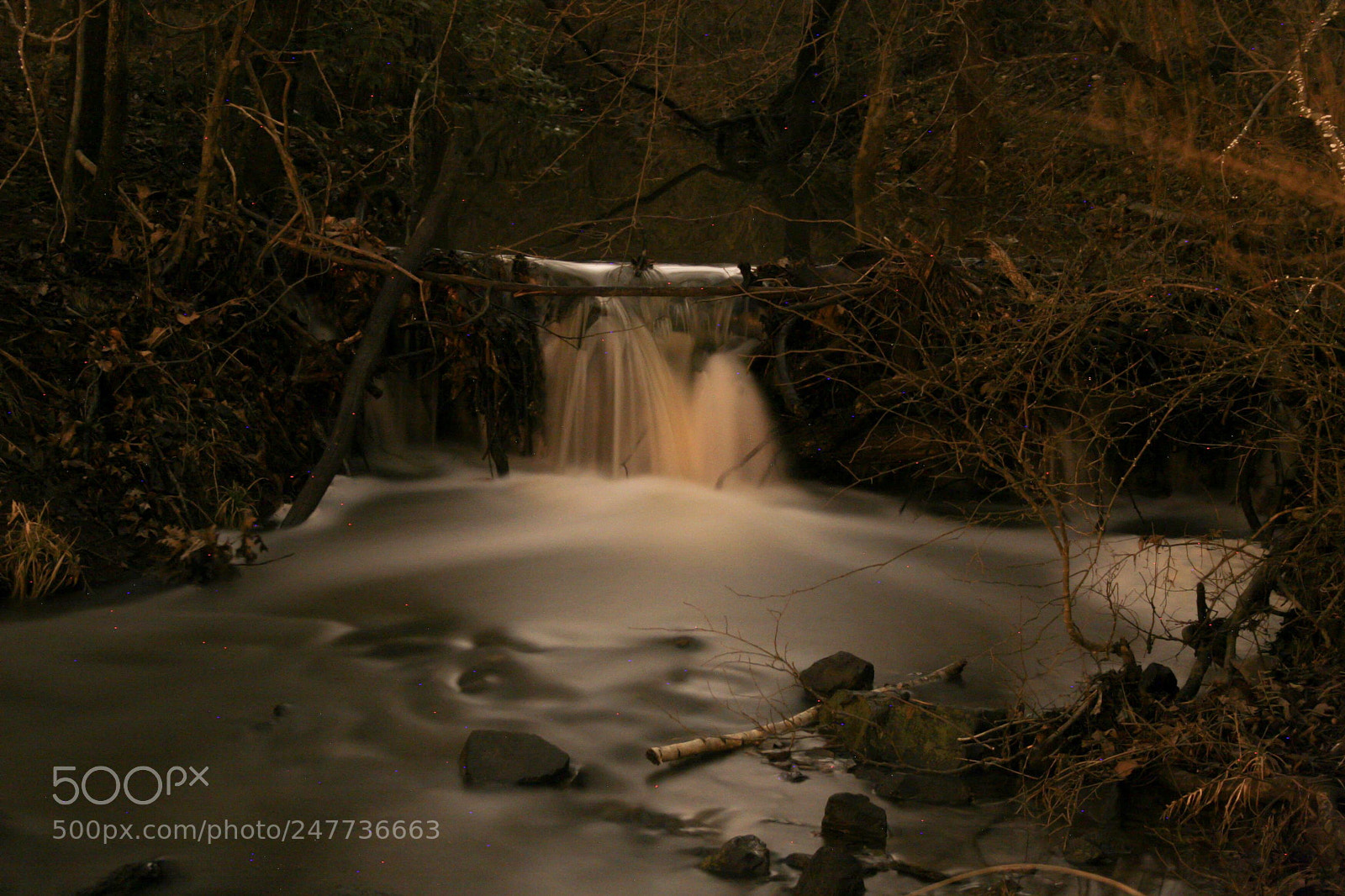 Canon EOS 30D sample photo. First long exposure photography