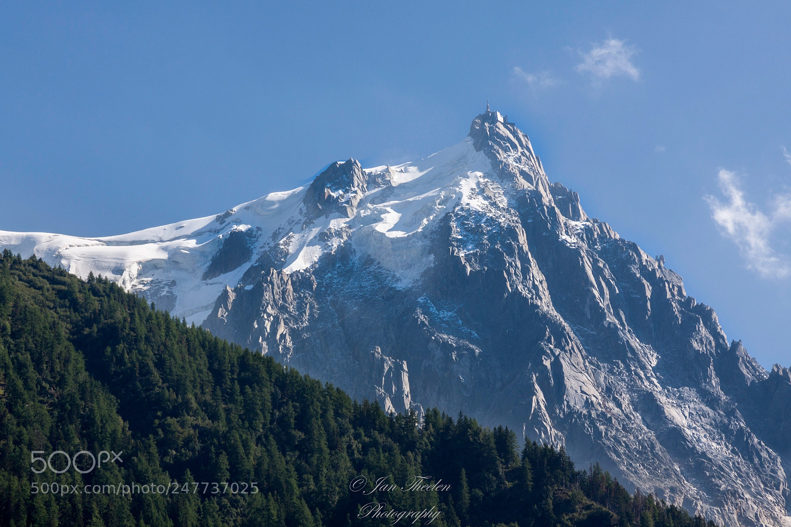 Canon EOS 50D sample photo. Aiguille du midi photography