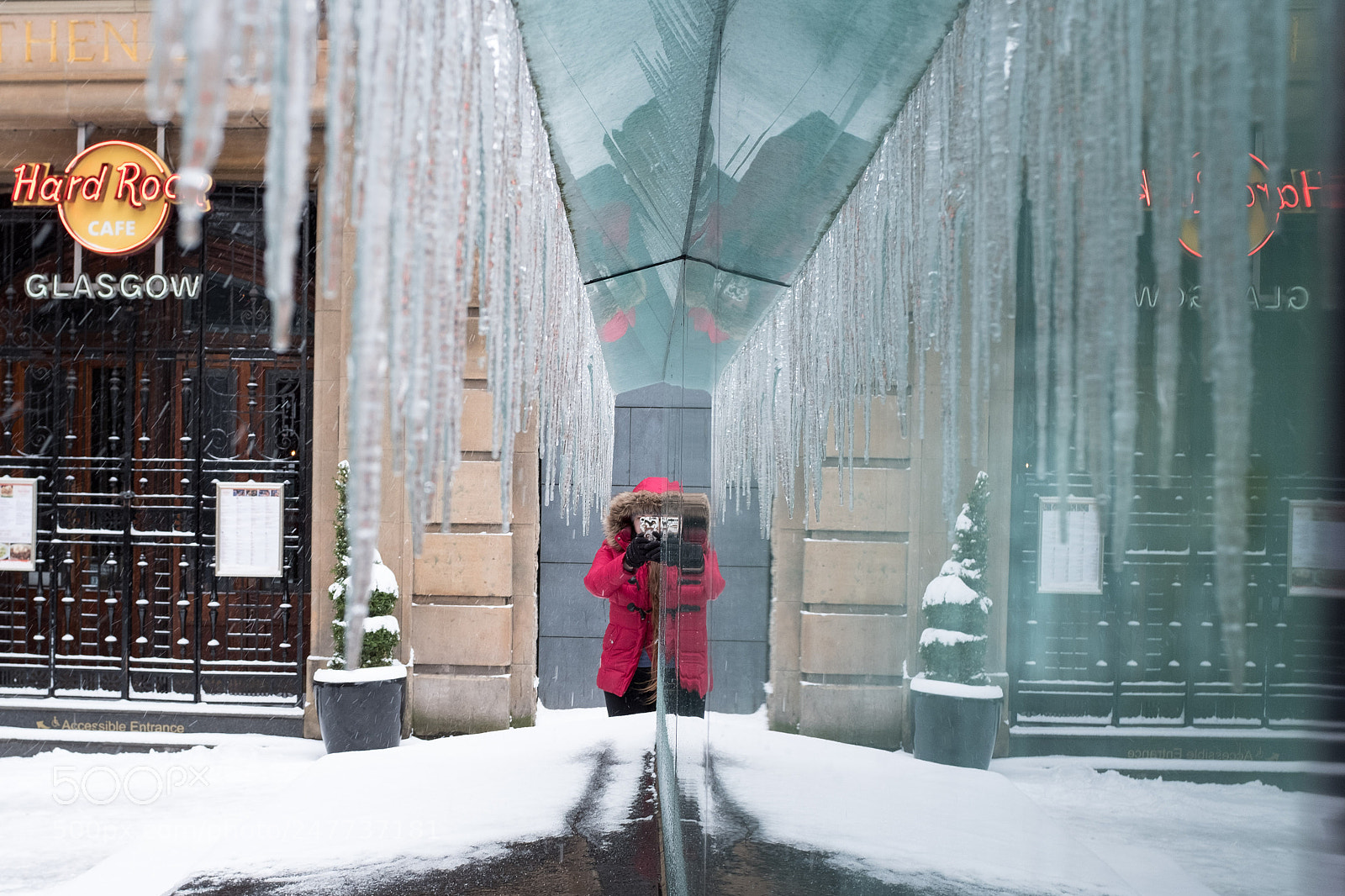 Fujifilm X100F sample photo. Icicles photography