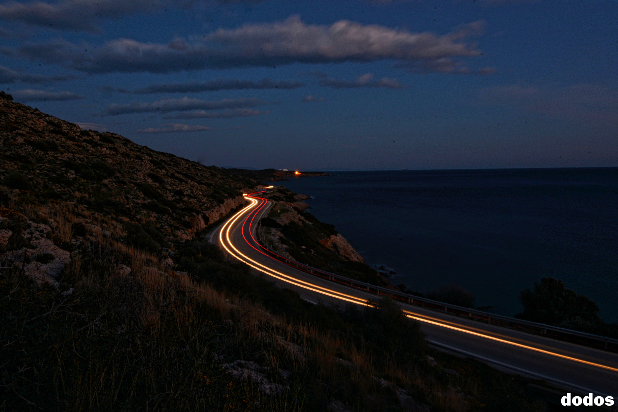 Nikon D7100 sample photo. Road to sounio photography