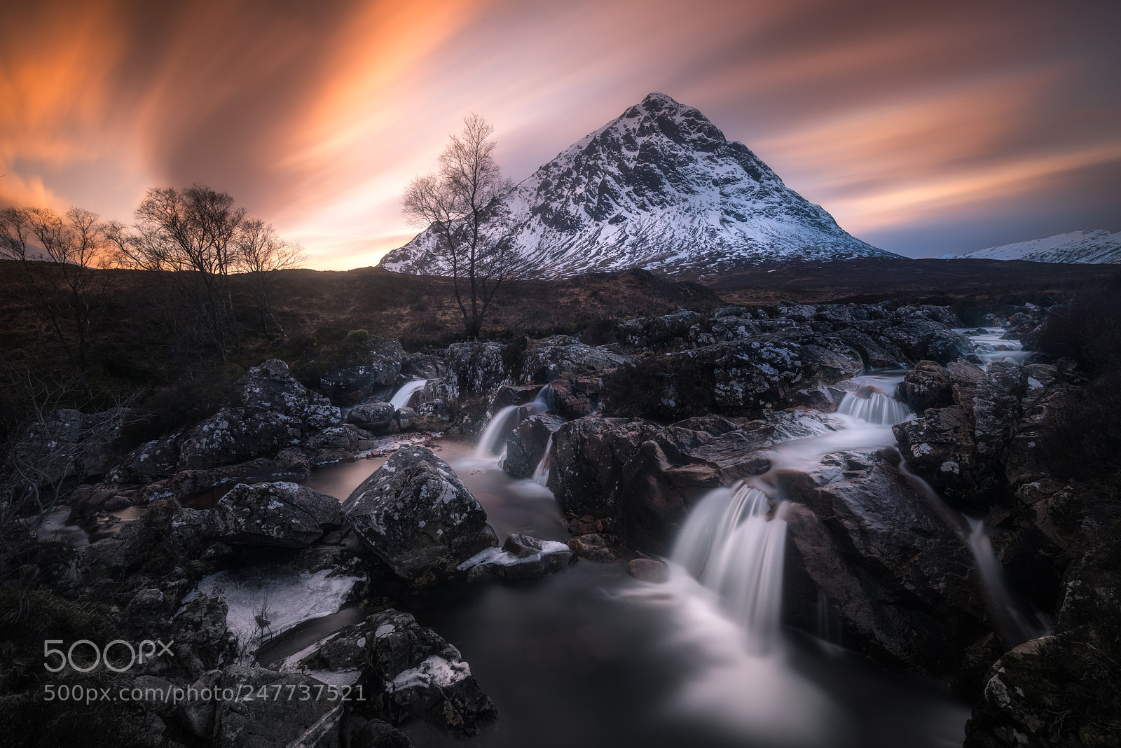 Nikon D810 sample photo. Scottish sunset photography