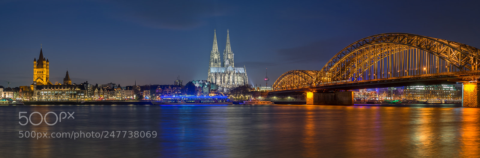 Sony a7 II sample photo. Cologne cathedral and hohenzollerbridge photography