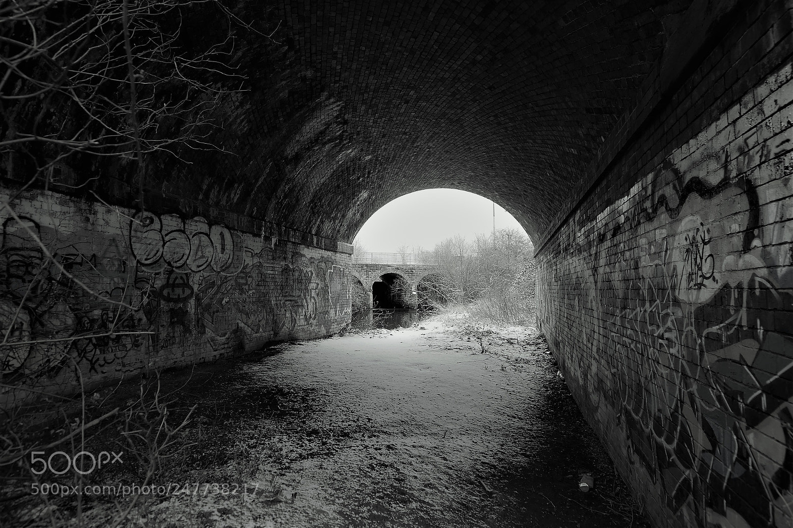 Panasonic Lumix DMC-GX8 sample photo. Dark graffiti photography