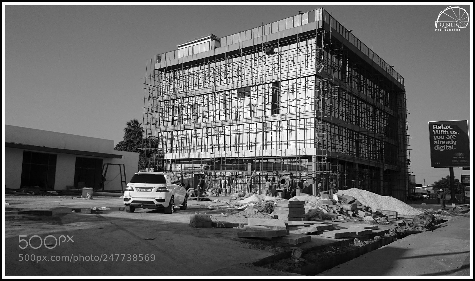 Sony Xperia Z2 sample photo. Construction site in kalingalinga photography