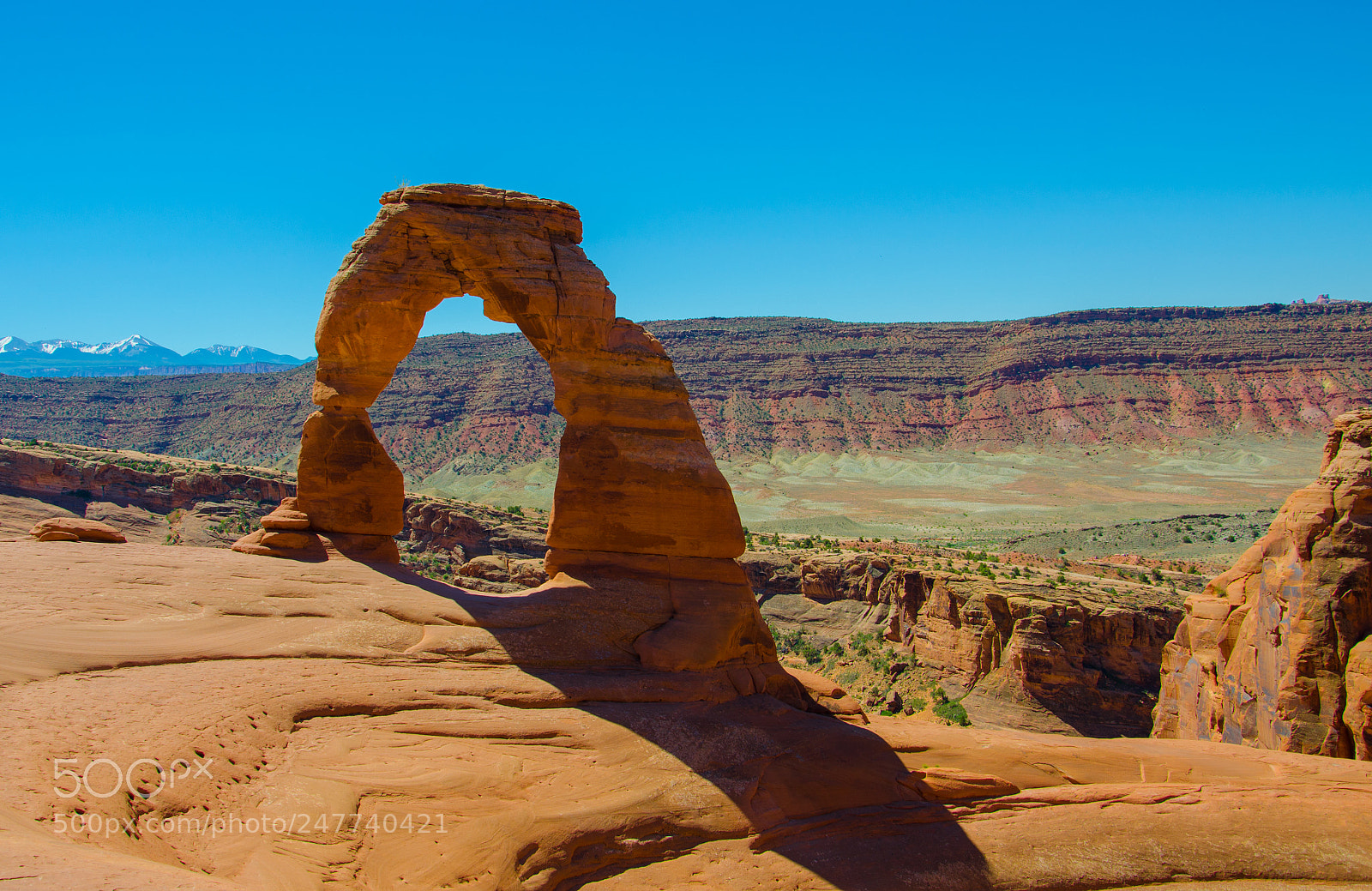 Nikon D5100 sample photo. Delicate arch photography