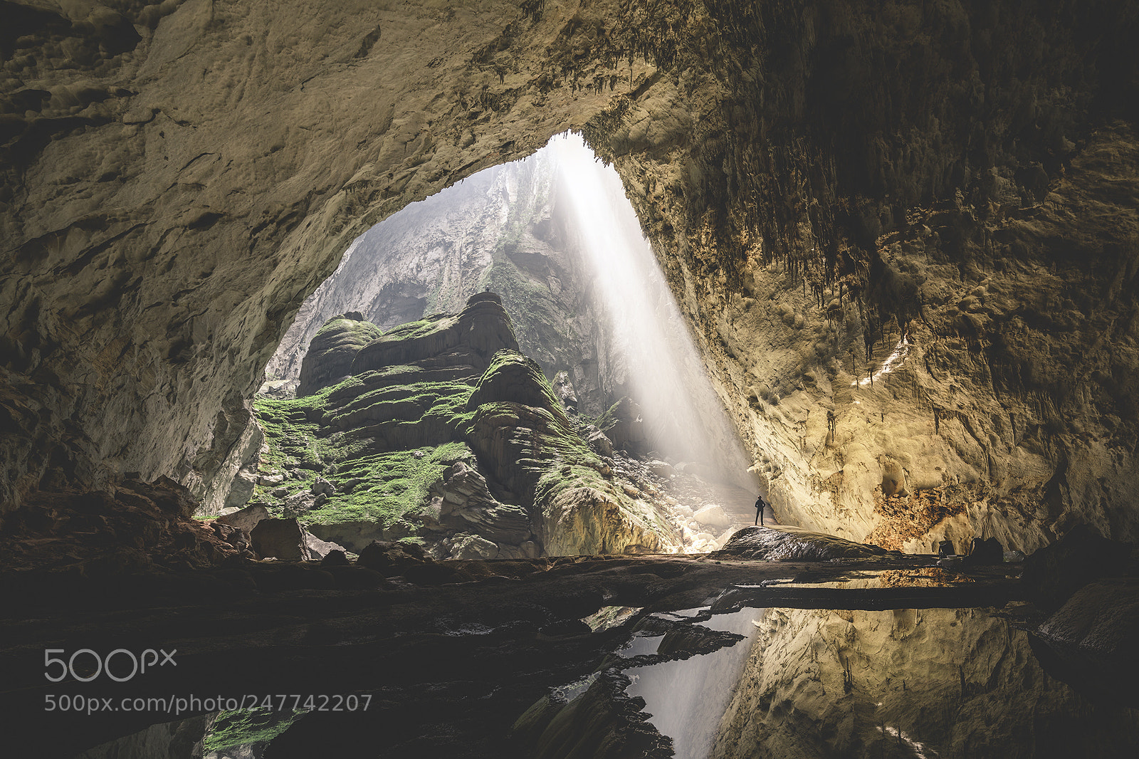 Nikon D850 sample photo. Inside largest cave in photography