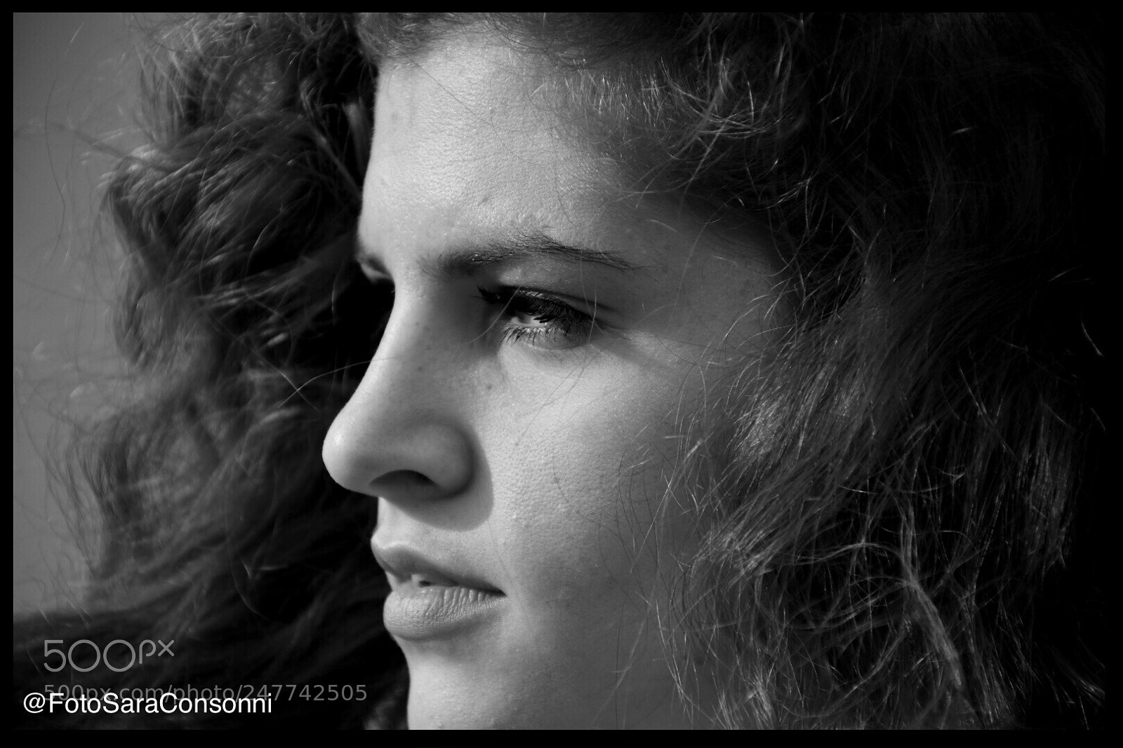 Nikon D7200 sample photo. Profilo di donna photography