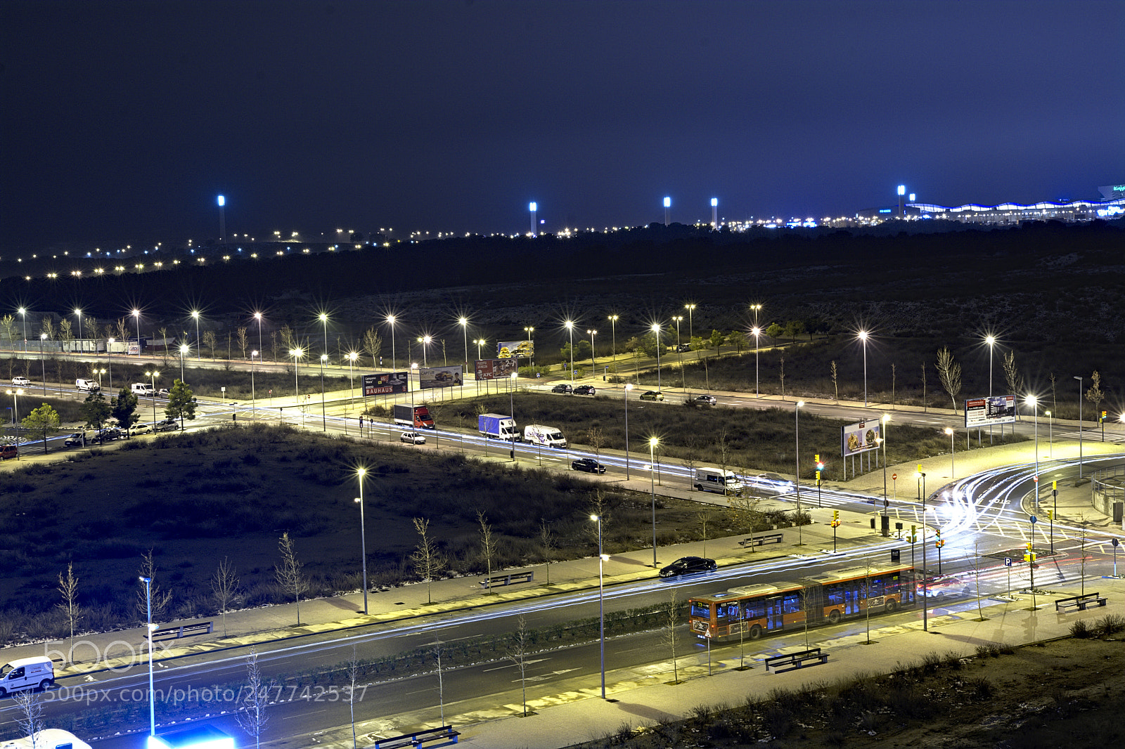 Nikon D7100 sample photo. Noche photography
