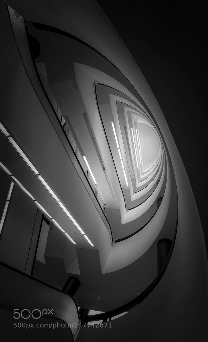 Fujifilm X-T1 sample photo. Pdc stairway up web photography