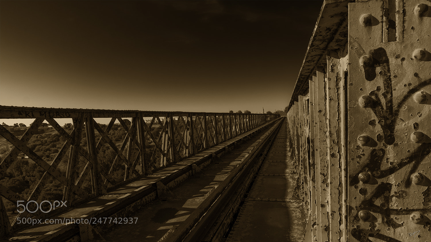 Nikon D7100 sample photo. Puente de hierro photography