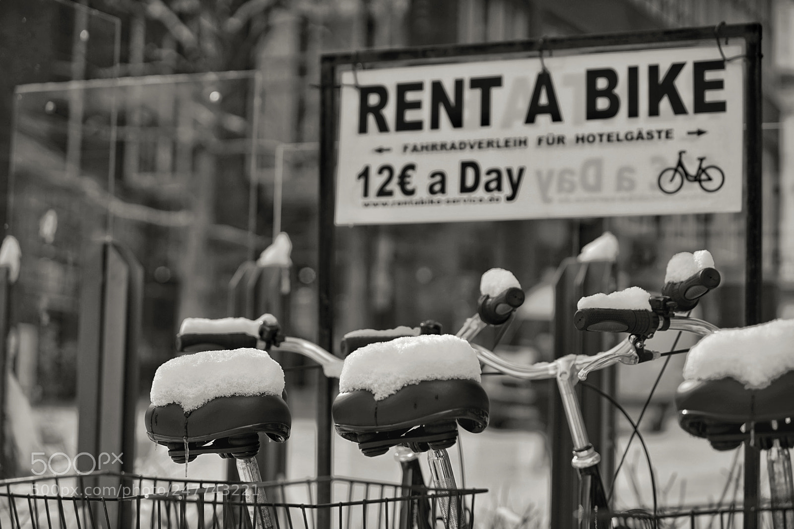 Sony a7 II sample photo. Rent a bike photography