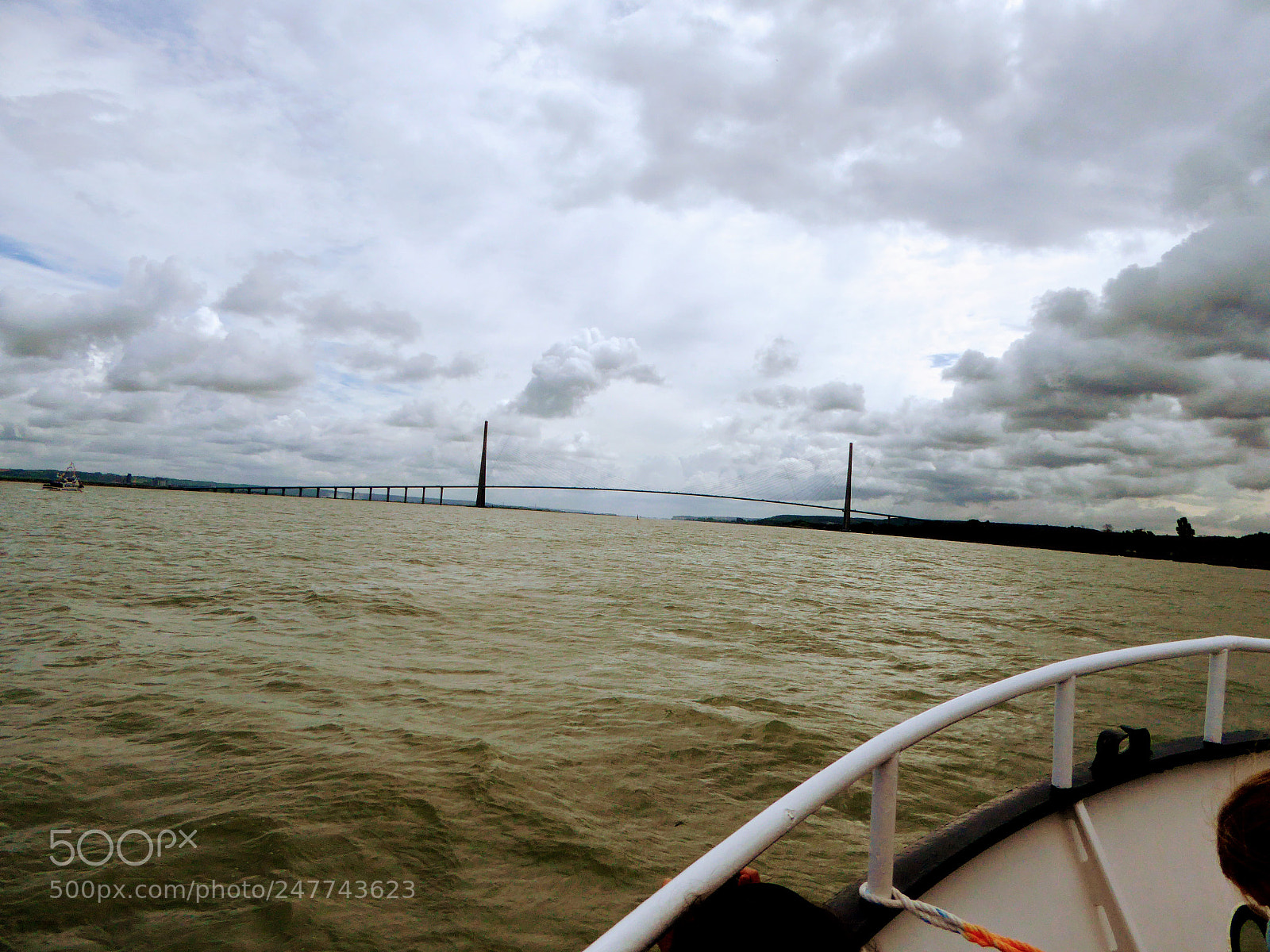 Panasonic Lumix DMC-ZS40 (Lumix DMC-TZ60) sample photo. Pont de normandie, france photography