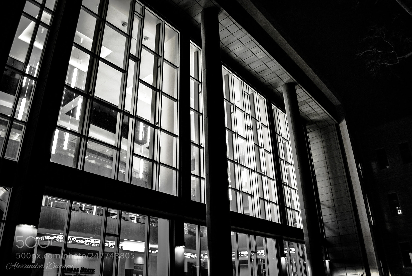 Nikon D60 sample photo. College of business, kansas photography