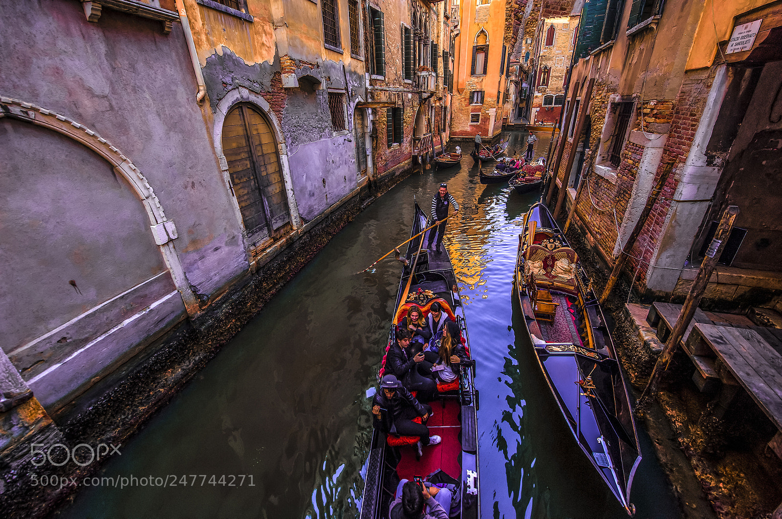 Nikon D800E sample photo. Venice gondolas px iu photography