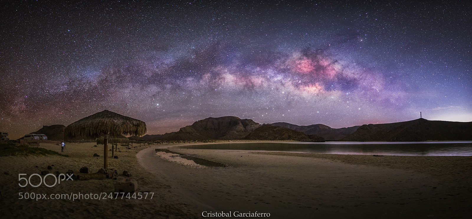 Canon EOS-1D X Mark II sample photo. Balandra beach under milky photography