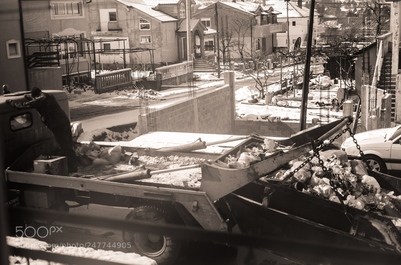 Nikon D5100 sample photo. Garbageman photography