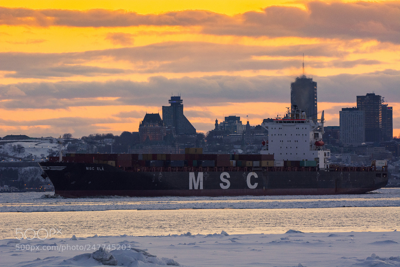 Nikon D7100 sample photo. Cargo boat photography