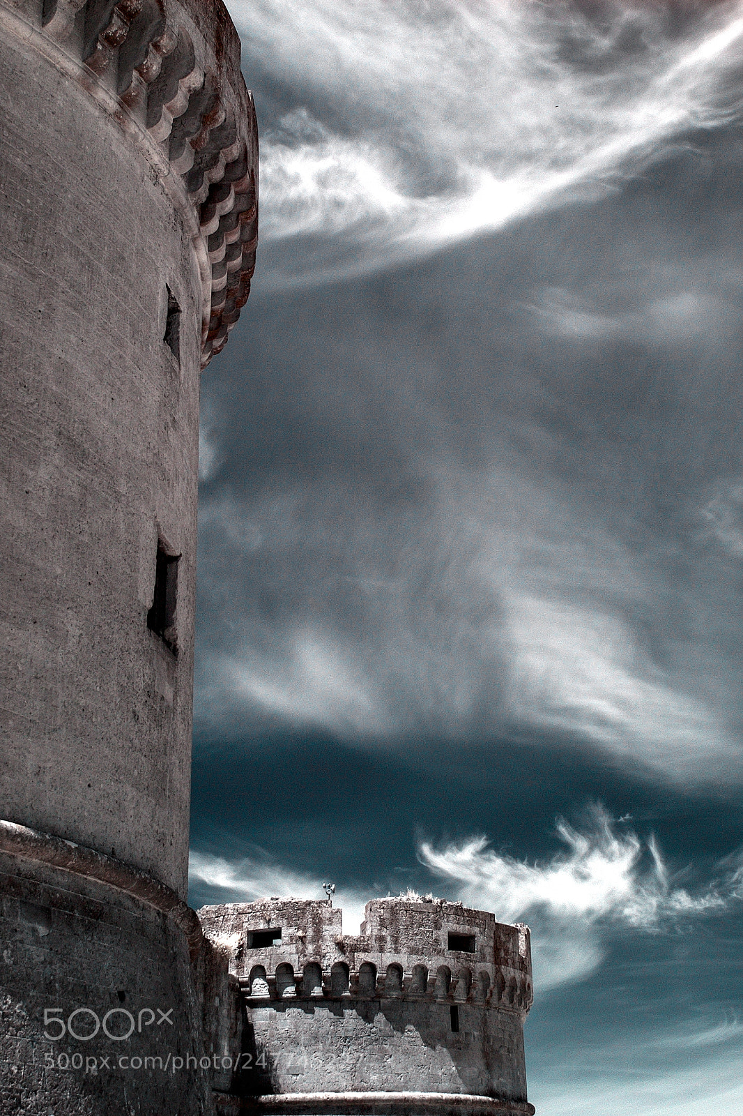 Nikon D3100 sample photo. Castle photography