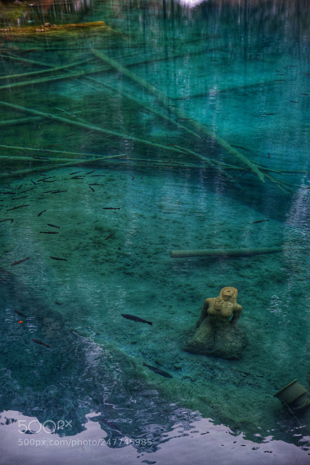 Pentax K-1 sample photo. Blausee photography