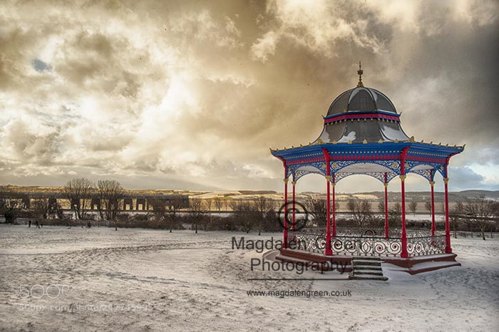 Nikon D700 sample photo. Victorian bandstand - resplendent photography