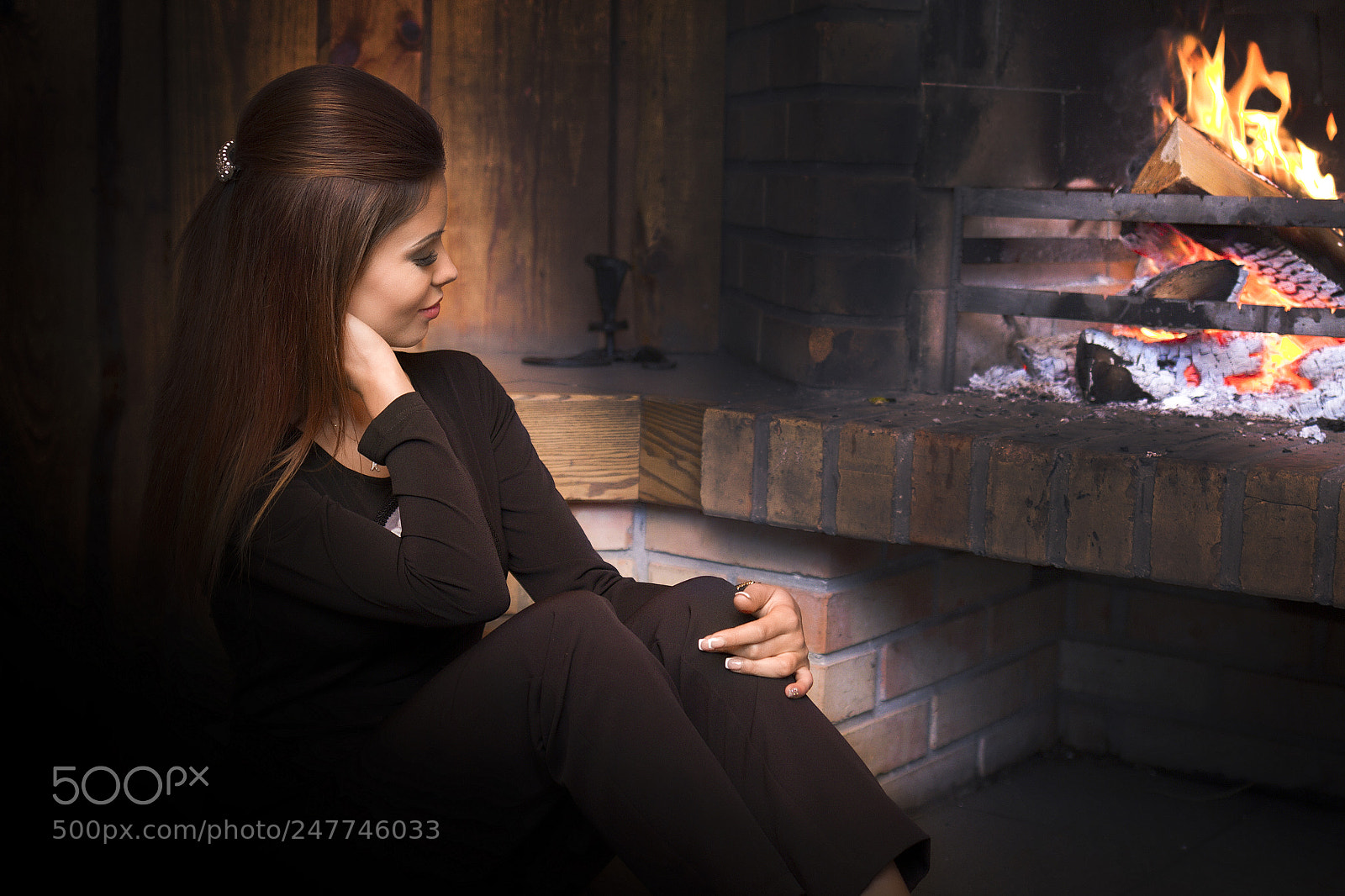 Canon EOS 7D sample photo. Cozy fire ... photography