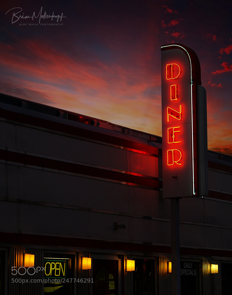 Olympus E-500 (EVOLT E-500) sample photo. Famous jacks diner, delaware photography