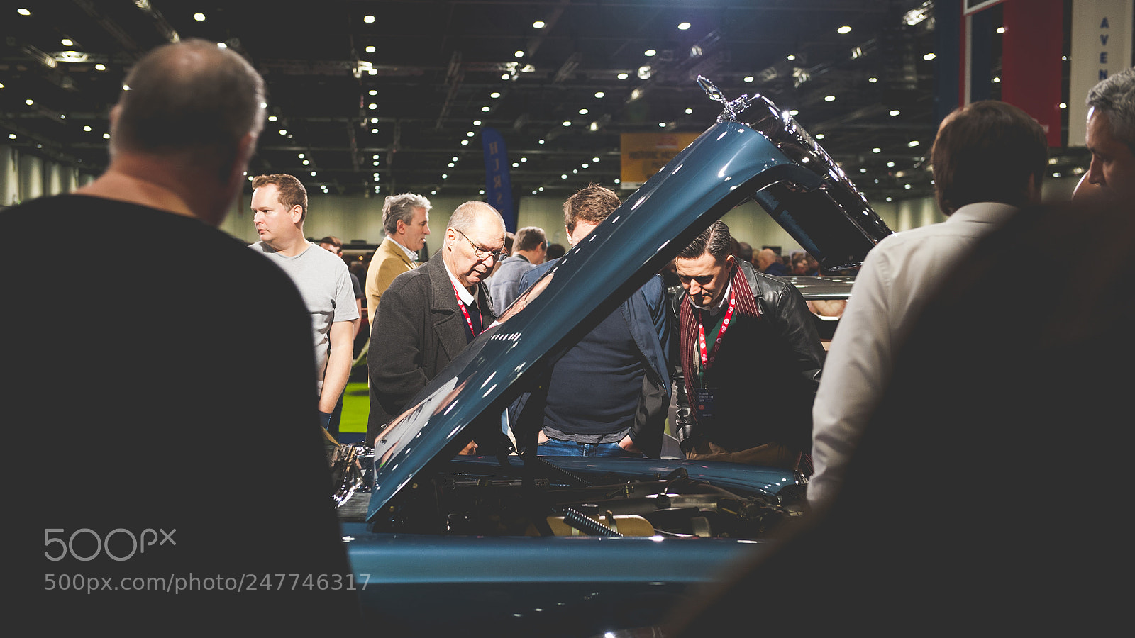 Nikon D700 sample photo. London car show photography