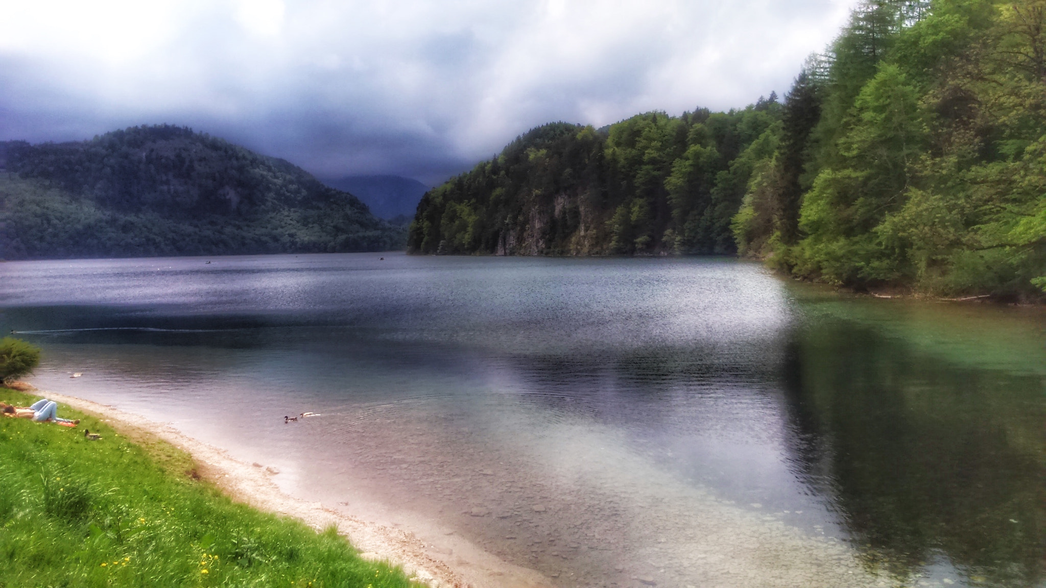 Sony Xperia M2 sample photo. Lake photography