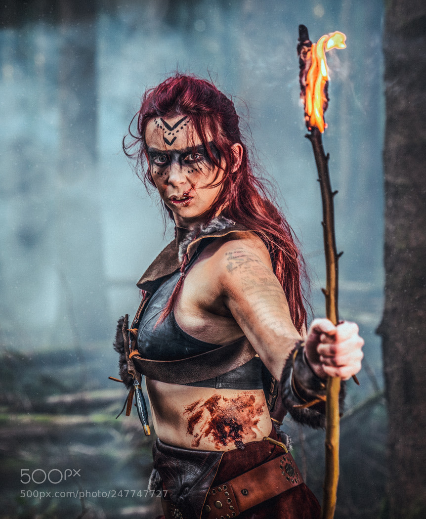 Sony a7R II sample photo. Celtic warrior photography