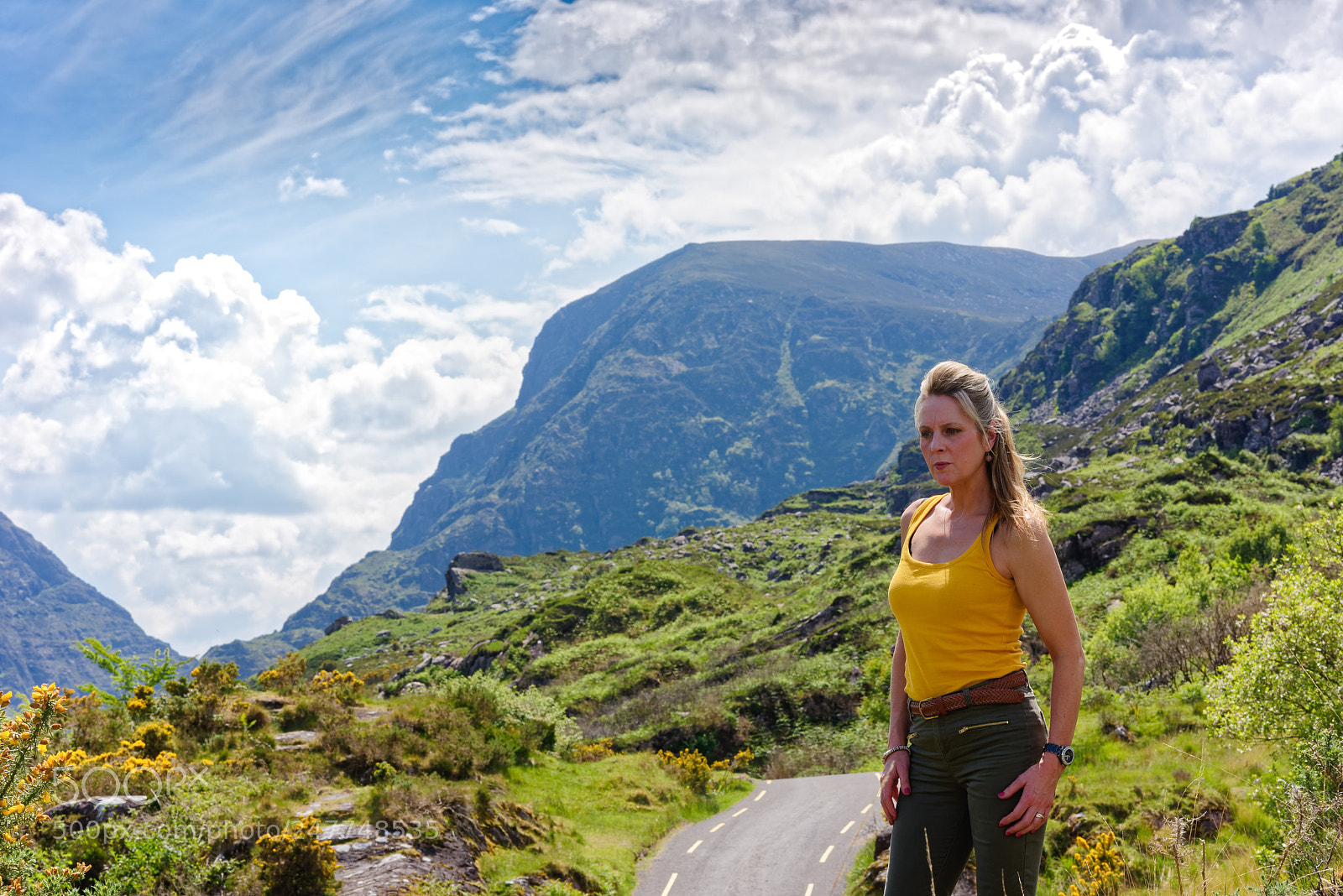 Nikon D810 sample photo. Karen on the hill photography