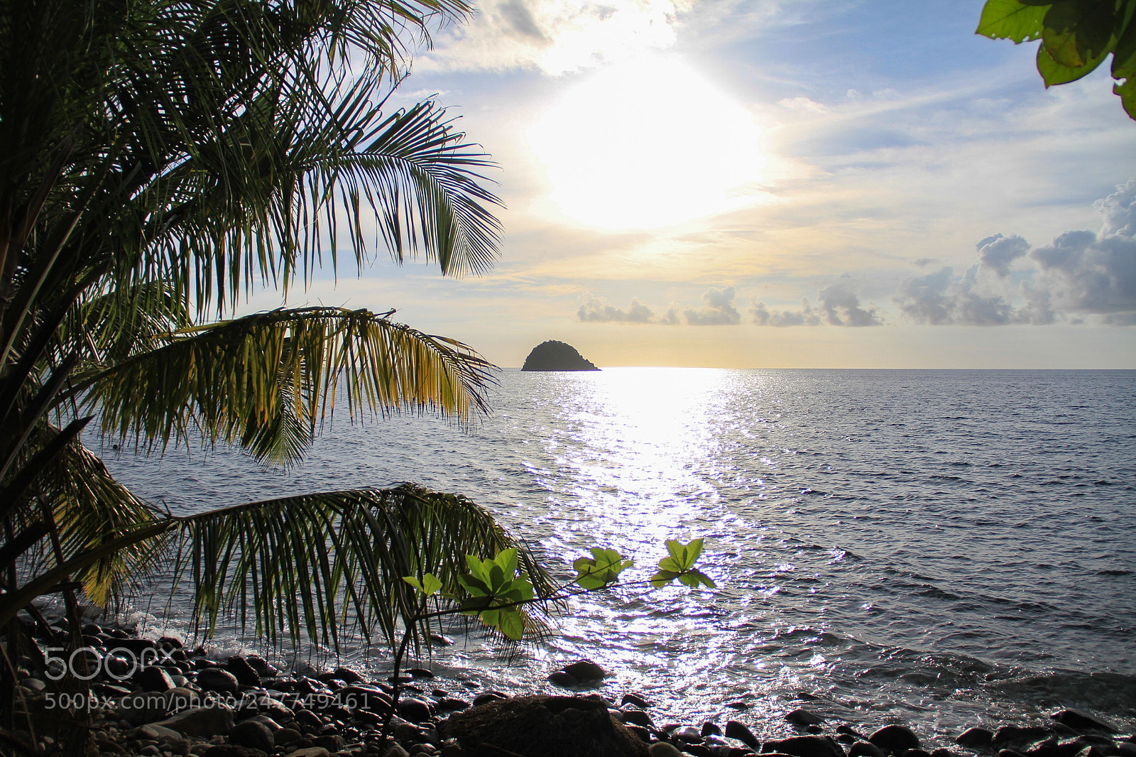 Canon EOS 7D sample photo. Sunset anse couleuvre photography